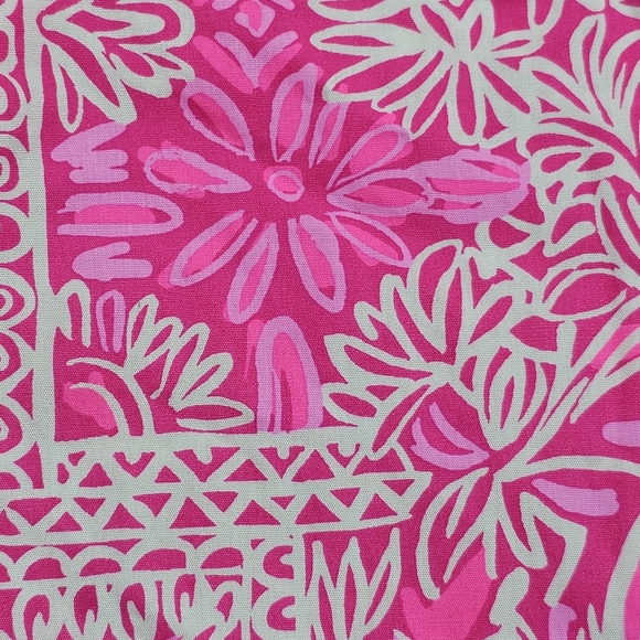 Lilly Pulitzer Shirt Size XL Off the Shoulder Top Free Gift Included - Picture 5 of 6